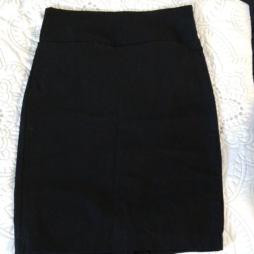Black business skirt